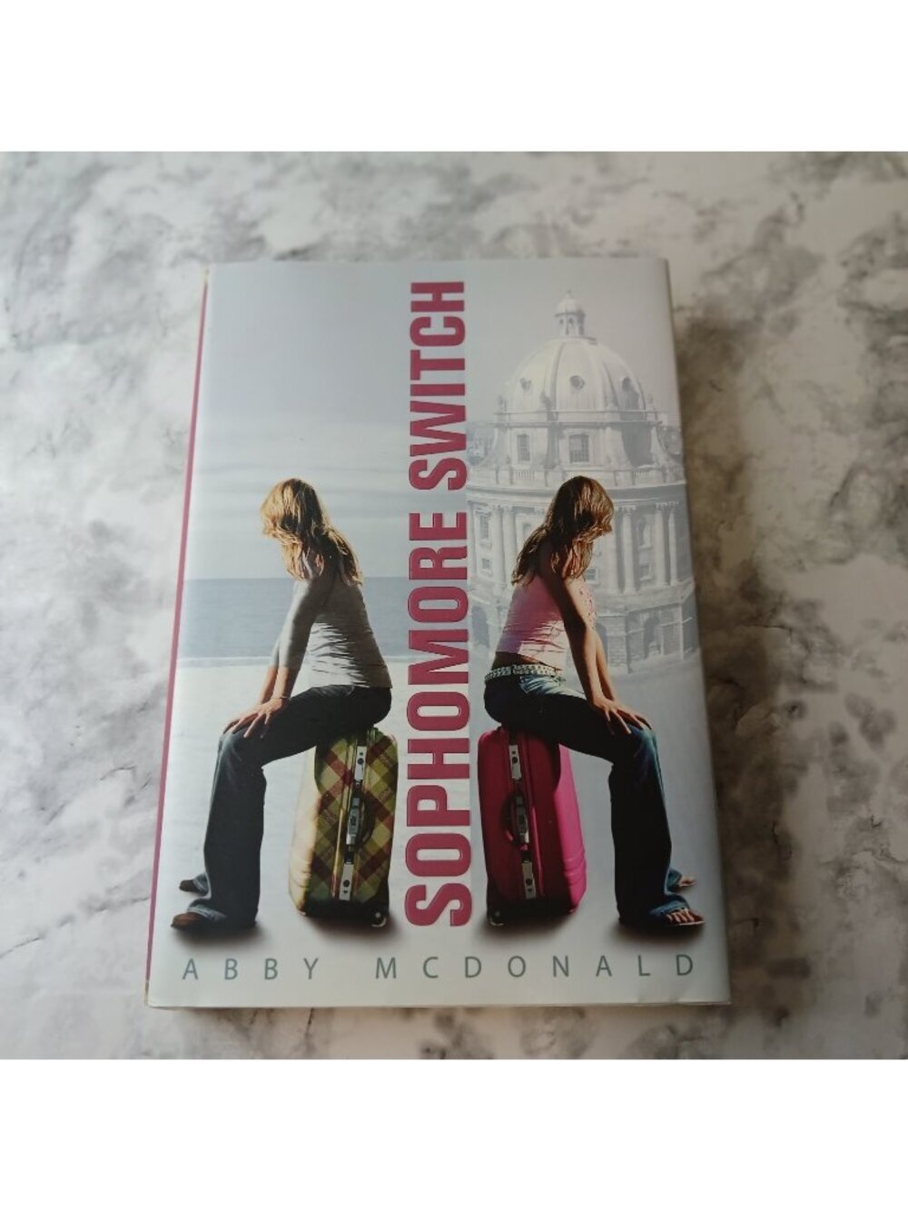 Sophomore Switch by Abby McDonald Hardcover YA Novel Candlewick Press